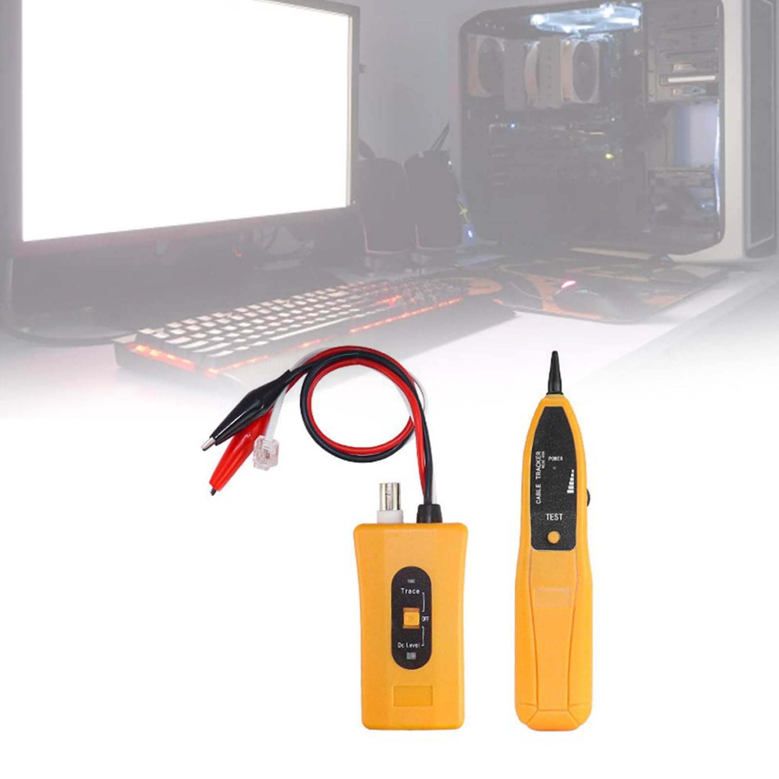 Cable Detector Cable Cable Tester Handheld Rapid Networking Cable Tester Line Finders Wire RJ45 Networking Port Analysis