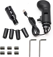 YananAC USB Váltókar Szimulátor PC-hez - Kompatibilis Logitech G27 G25 G923 G29 és TH8A Simracing Váltókkal - Versenyszimulátor Kiegészítő

 1