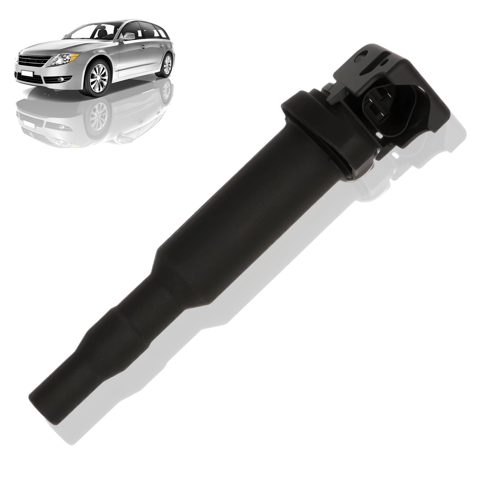 Zündspule 5DA 193 175-491 für BMW 1er 3er 5er X1 X3 X5 & Mini Peugeot 207 308 & Citroen C3 C4 – Behebt Zündaussetzer, Leistungsverlust & ruckelnden Motor – Direkter Ersatz für 9806702780, 12137523345