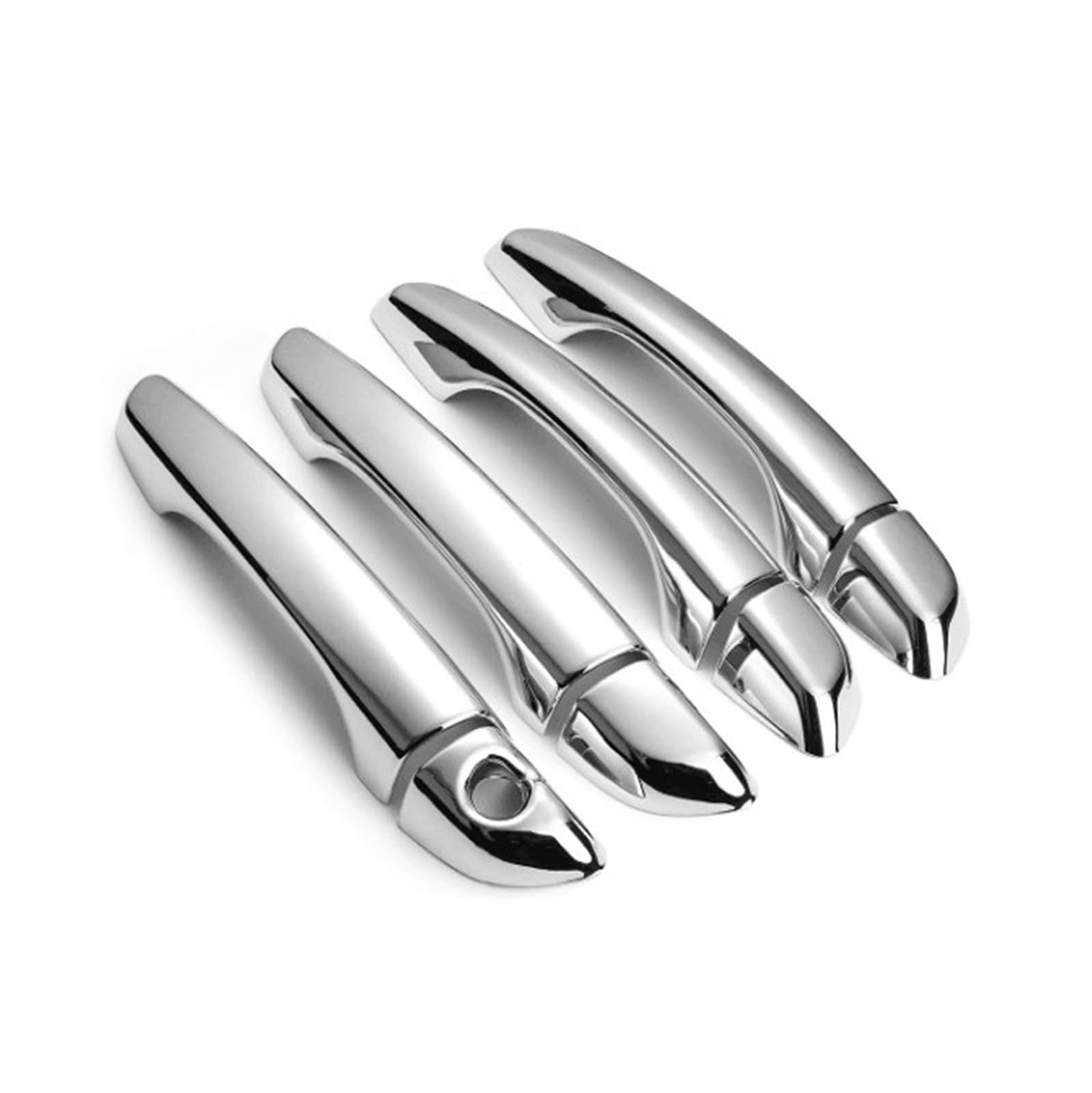 Drezzo No Button 1 Car Exterior Door Handle For Hyundai I30 2017-2020 Car Door Handle Cover Trim Sticker Styling(No Button 1)