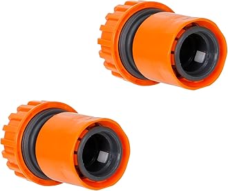 - HOKIPO 3/4 Inch Plastic Garden Water Hose Quick Connector - Pack of 2 (AR-3712 * 2)