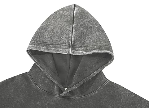 ◇DNSR◇ Dirty Washing Chaos Hoodie Chaos World Mens Hoodie Oversized Acid Wash Hoodies Vintage