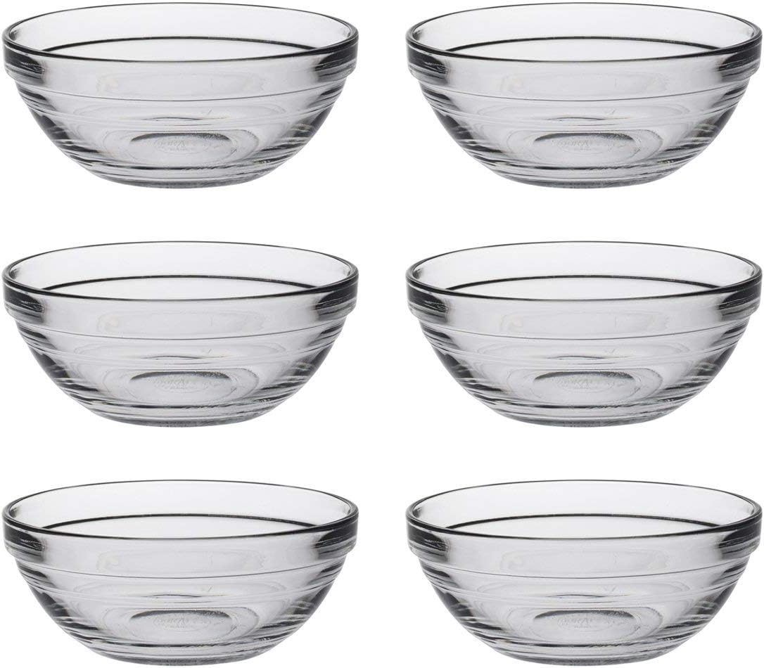Big Sale Duralex - Lys Stackable Clear Bowl 12 cm (4 3-4 in) Set Of 6 Top Brands Duralex - Lys Stackable Clear Bowl 12 cm (4 3-4 in) Set Of 6