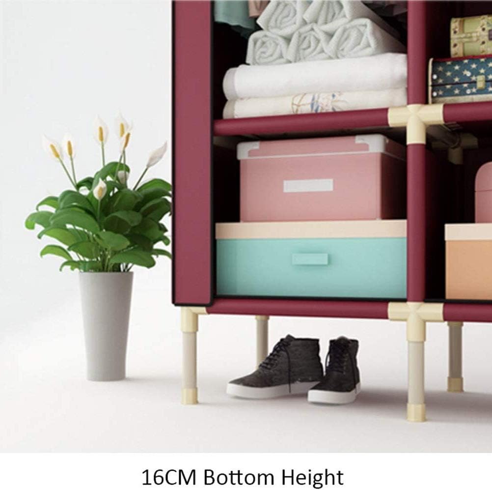 Wardrobe Simple Cabinet Steel Tube Bold Thickening Home Assembly Dormitory Hanging