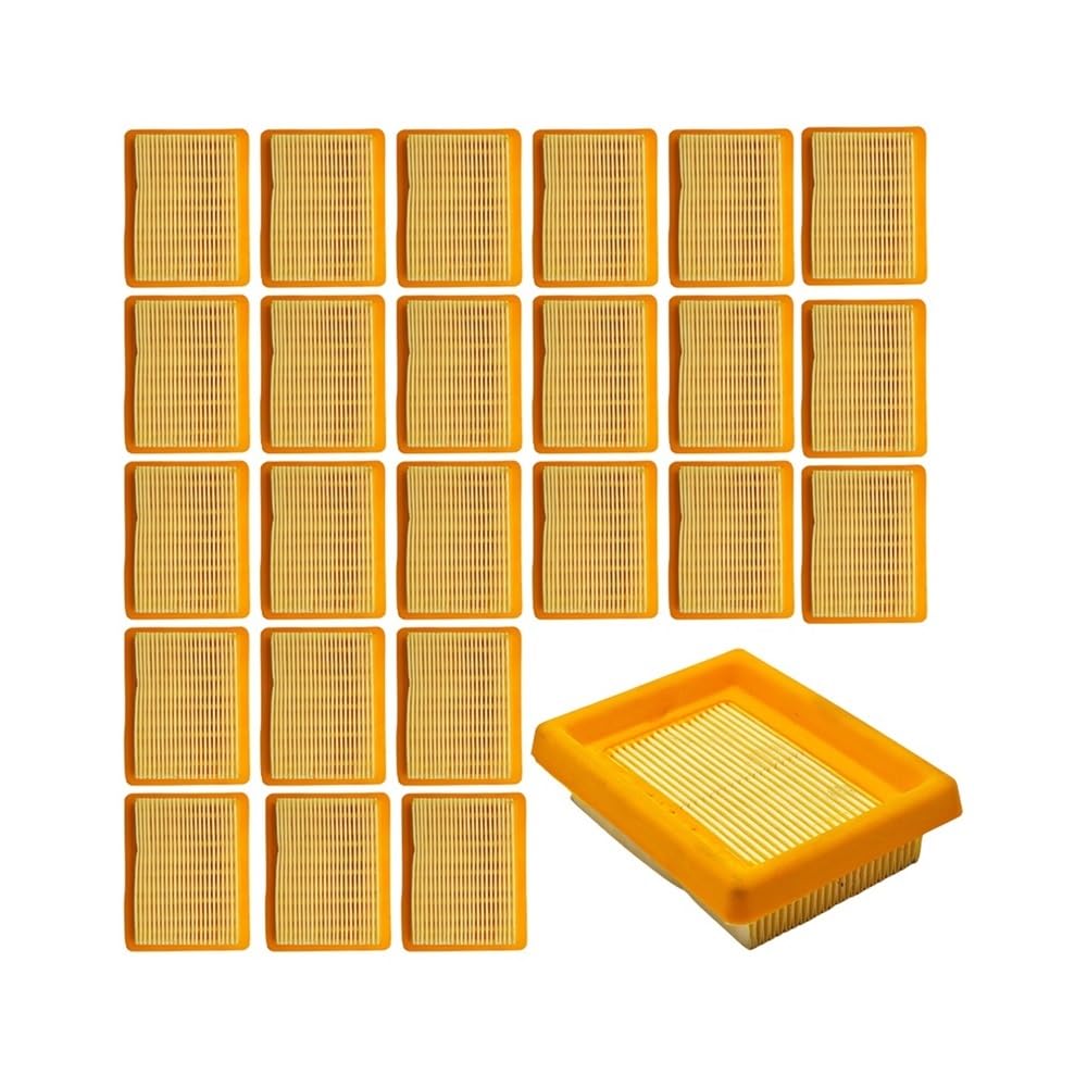 Lote de 25 filtros Aire limpiadores for desbrozadoras FS400, FS450, FS480, HT250, KM130, KM130R, MM55, MM55C, SP200, SP400 y SP450 Parte