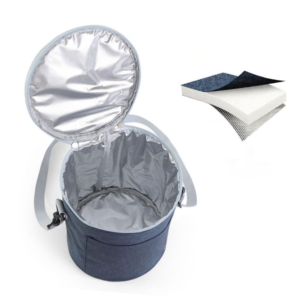 SUPVOX Bolsa Térmica Portátil de Tela Oxford para Almuerzo al Aire Libre, Aislamiento Térmico y Diseño Resistente, Adecuado para Picnic y Camping