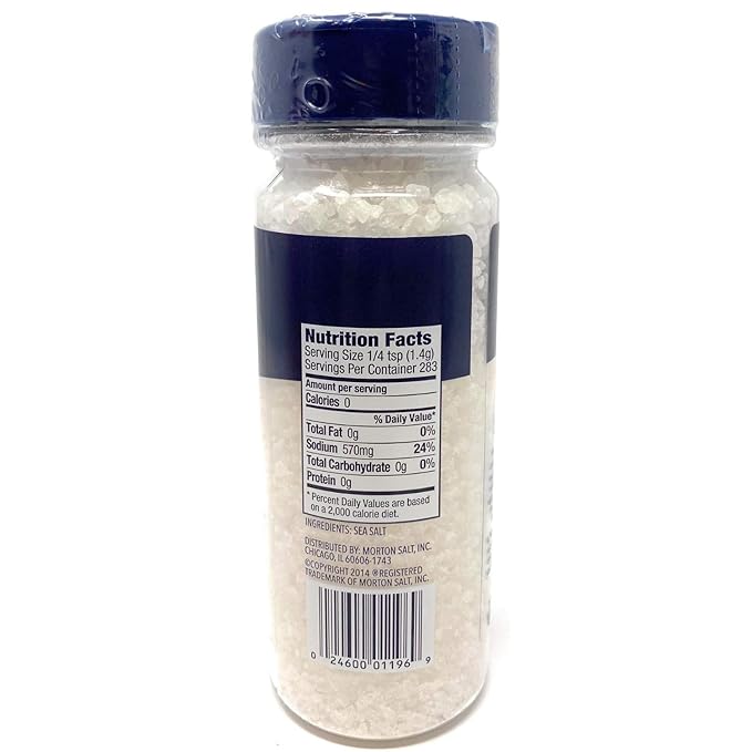 Morton Sal Marina Extra Gruesa para Molino Recarga 14 oz miniatura 4