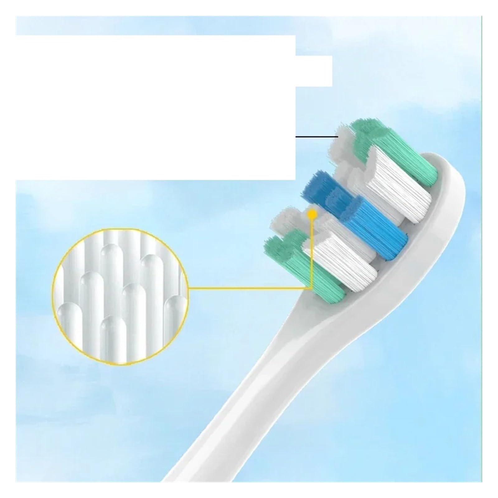 Generico 6PCS testine, compatibile con Usmile, tutti i modelli