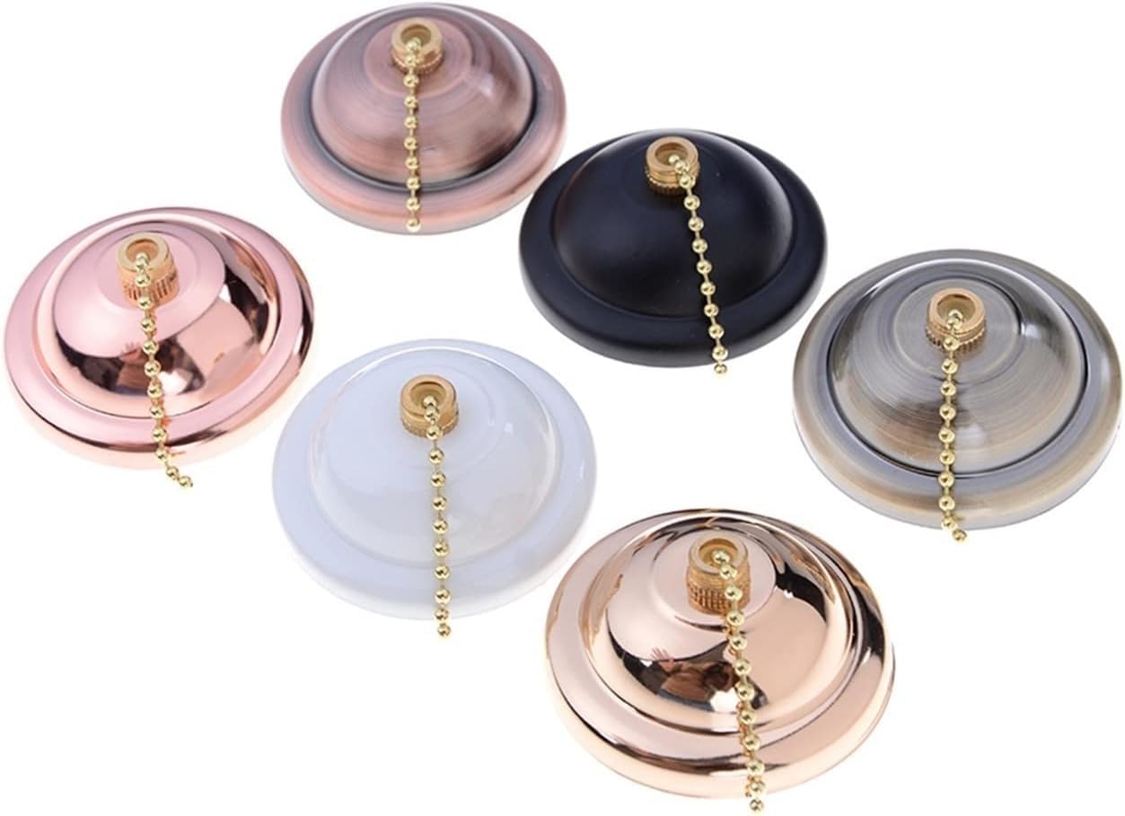 Fan Switch Universal Ceiling Pendant Fan Wall Light Pull Chain Switch Socket Lamp Holder(4)