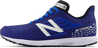 new balance(ニューバランス) ユニセックス子供 シューズ NB HANZO J ハンゾー 運動靴 軽量 紐 ひも ジュニアキッズランニング