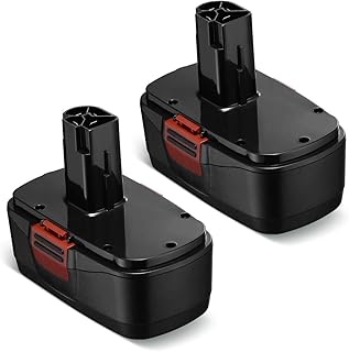 Powerextra 2 Pack 3.7Ah 19.2V Craftsman Replacement Battery Compatible with Craftsman C3, 130279005, 130235030, 11375, 11376, 11045, 1323903, 315.115410, 315.11485, 315.114850, 315.114852 Craftsman 19.2 Volt Tools