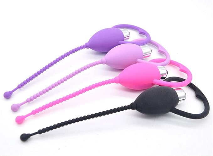 Vibratirs Vibrador uretral P-Enis Silicona Plug P-Enis Plugs ...