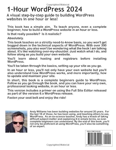 1-Hour WordPress 2024: A visual step-by-step guide to building WordPress websites in one hour or less! (Webmaster Series) - Image 2