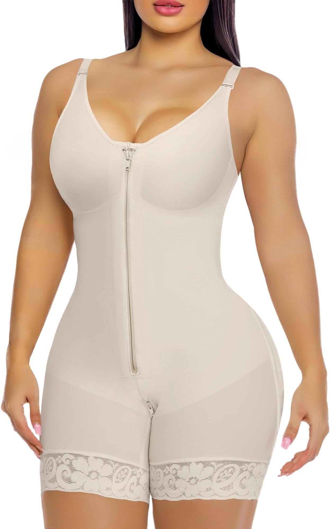 Postpartum Full Body Shapewear with Tummy Control & Butt Lifter