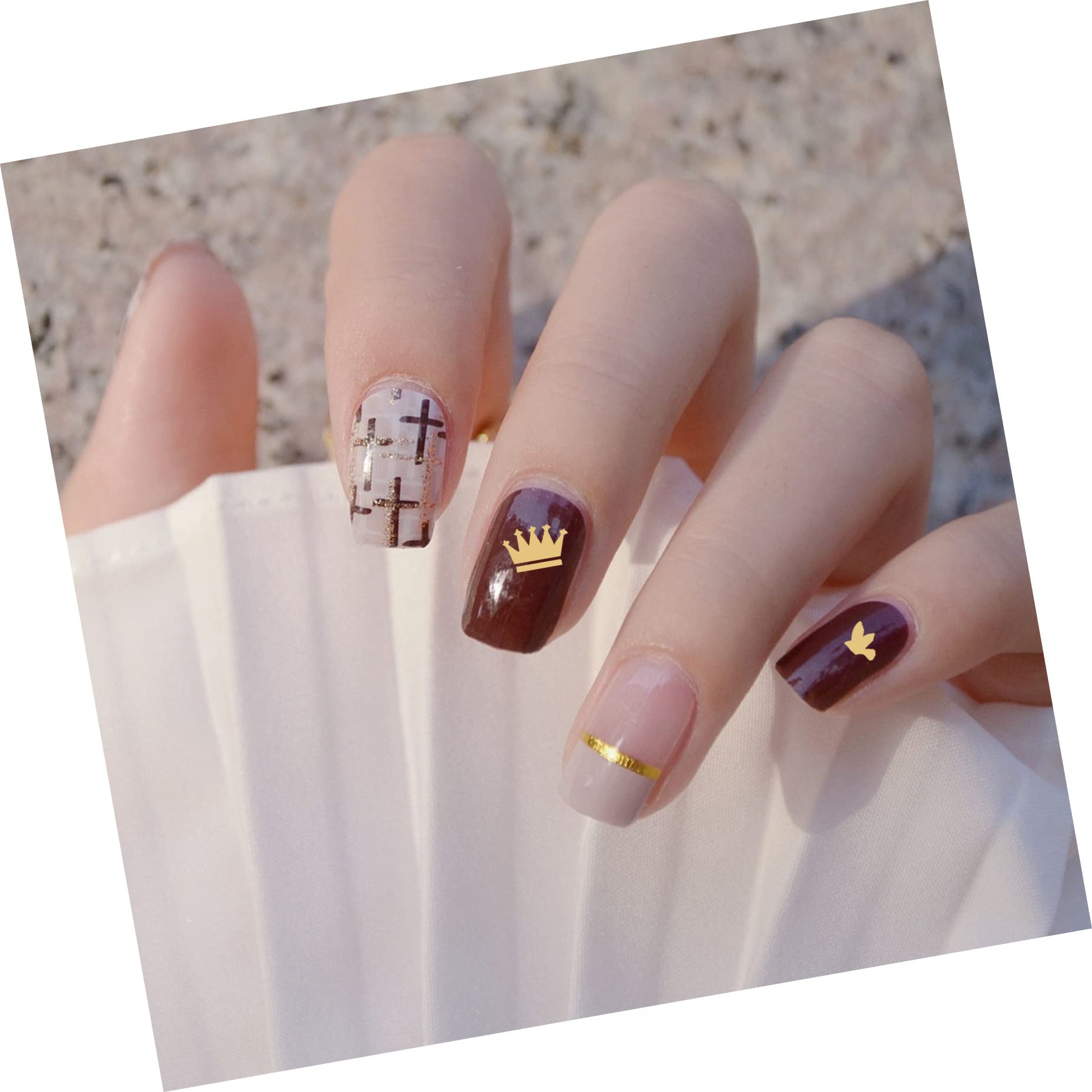 Mikinona 15pezzi Stampini Per Unghie Con Piastre Per Nail Art Template Per Stamping Unghie Con Vari Disegni e Stili Facile Da Usare Per Tutti Di Esperienza