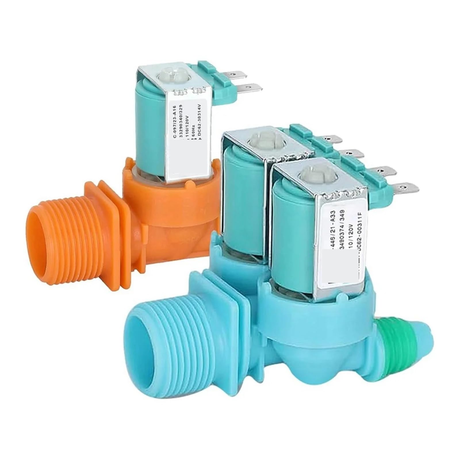 Belovek One Color Babz Dc62-00311F&Dc62-30314V Washing Machine Water Inlet Valve For Washer,Replace Ap5966624 Ps11719654 Eap11719654