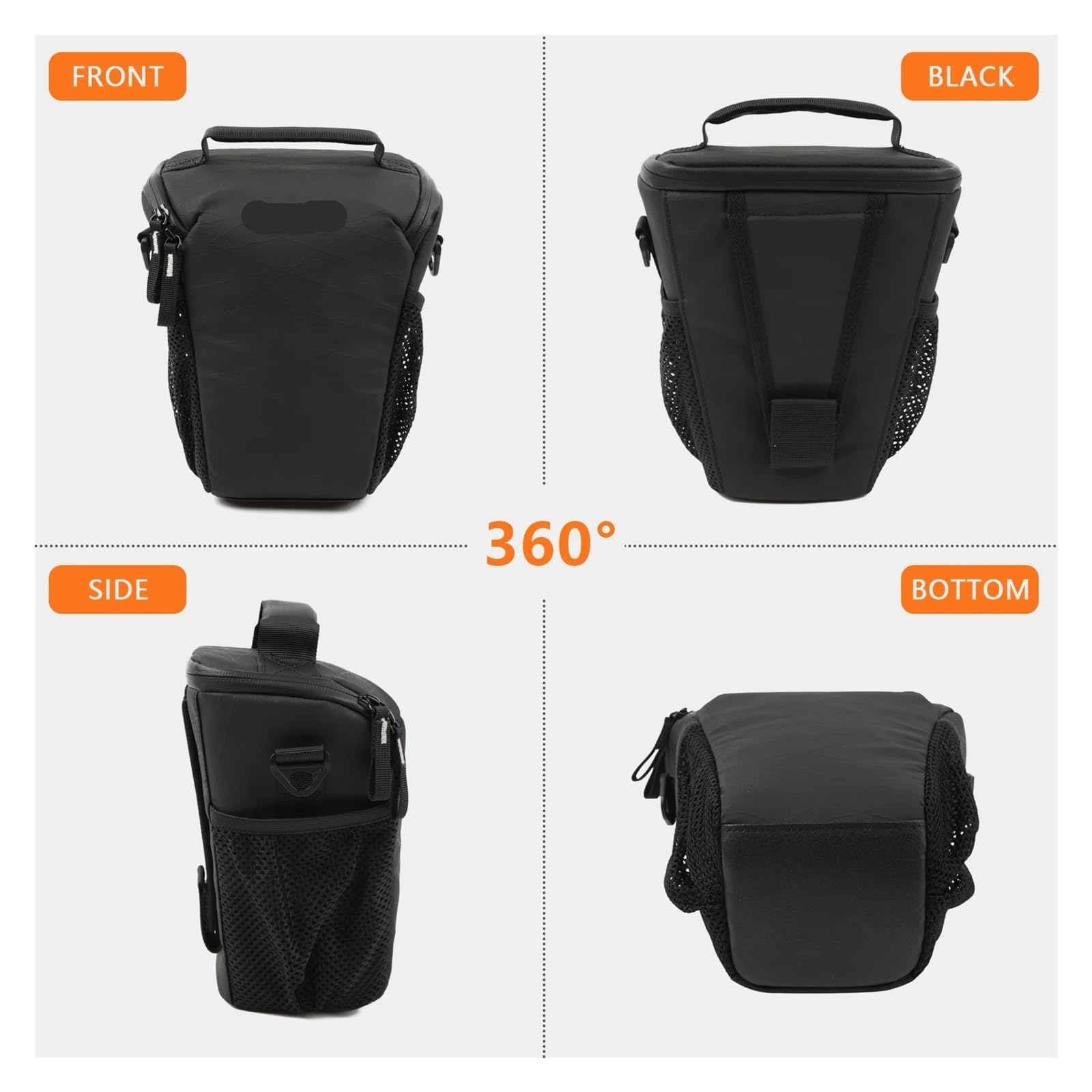 Sac banane léger et imperméable pour appareil photo reflex numérique sans miroir