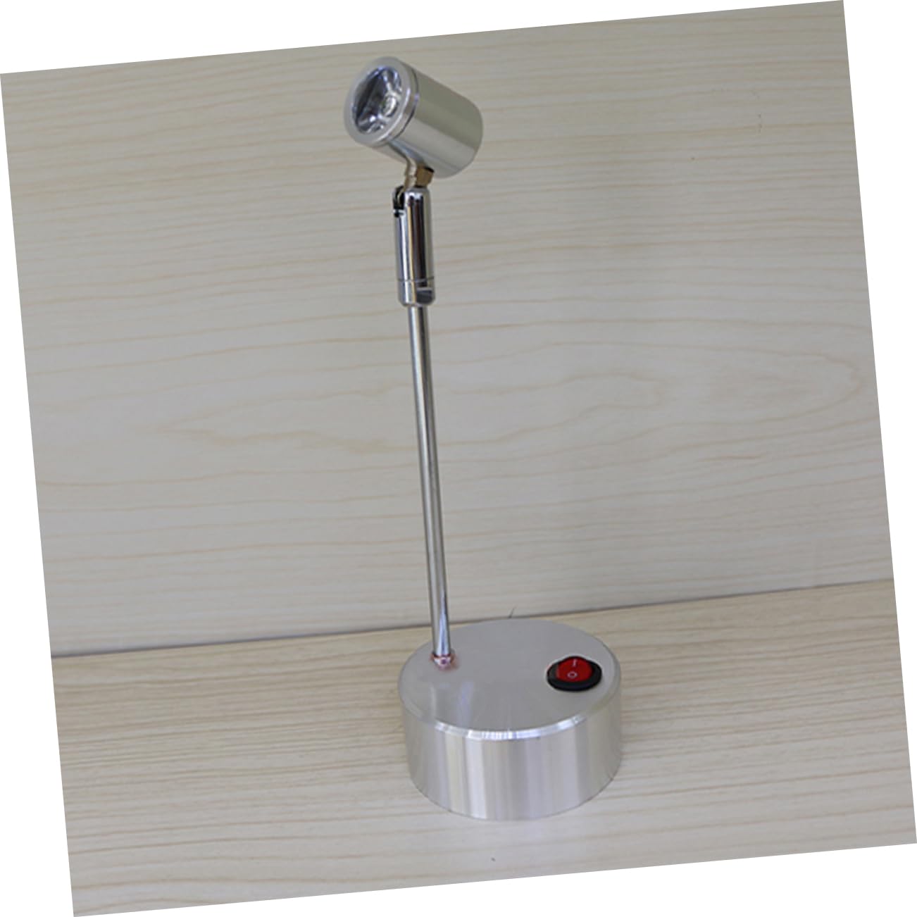 Uonlytech LED Spotlight for Jewelry Display Battery Operated Indoor Lighting Rod for Cabinets and Showcase Simple and Elegant Design