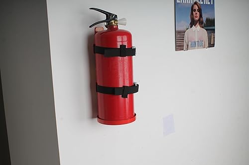 Miniatura 7 de Soporte para extintor de incendios, resistente, compatible con extintores de incendios de 5 libras
