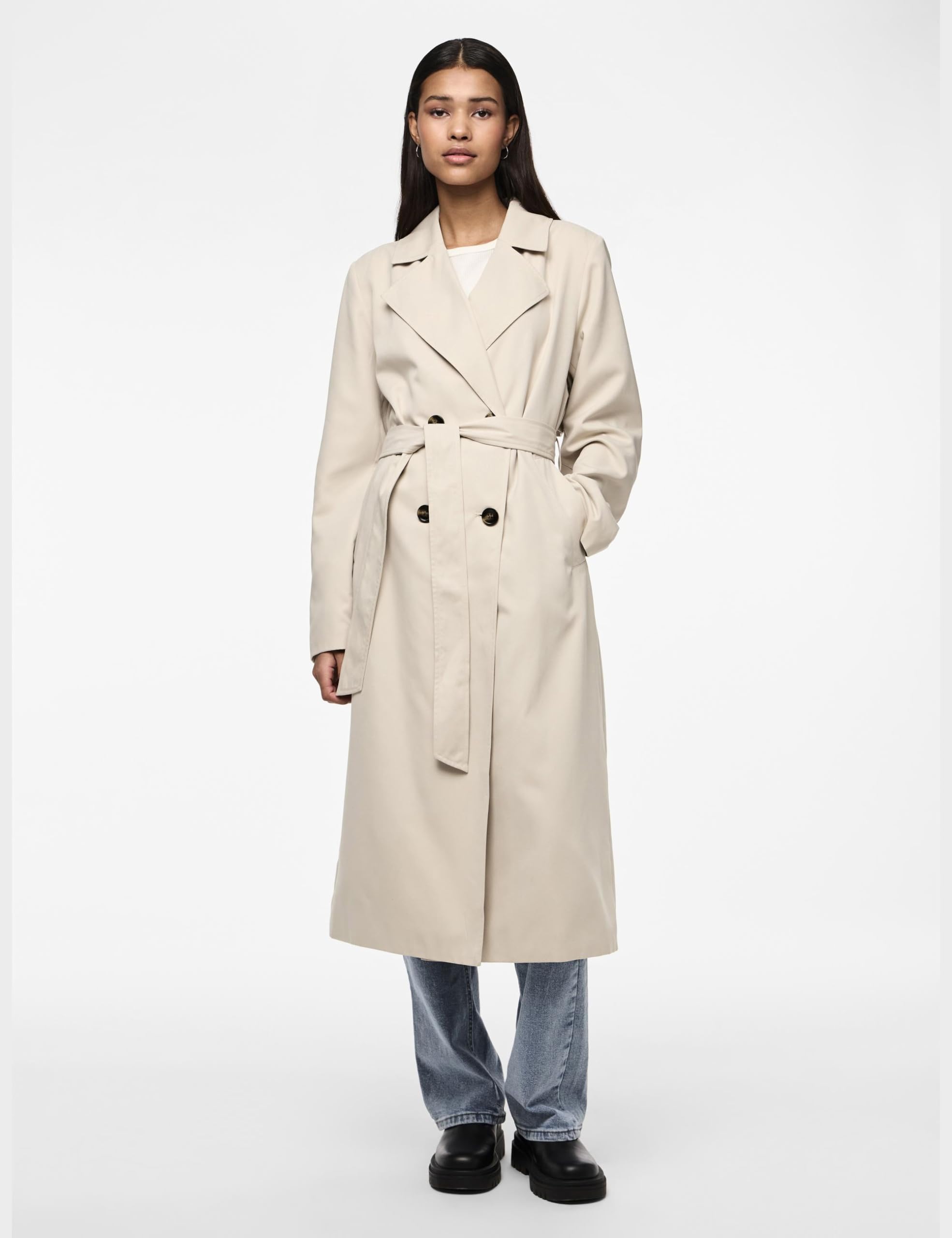 PIECES Female Trenchcoat PCSCARLETT | Trenchcoat
