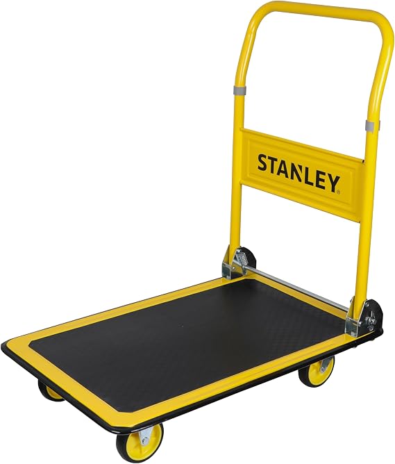 عربة نقل احترافية Stanley PC527 بوزن 150 كجم، مقاس 48.5 x 13 x 75 سم، معدن [درجة الطاقة A+]