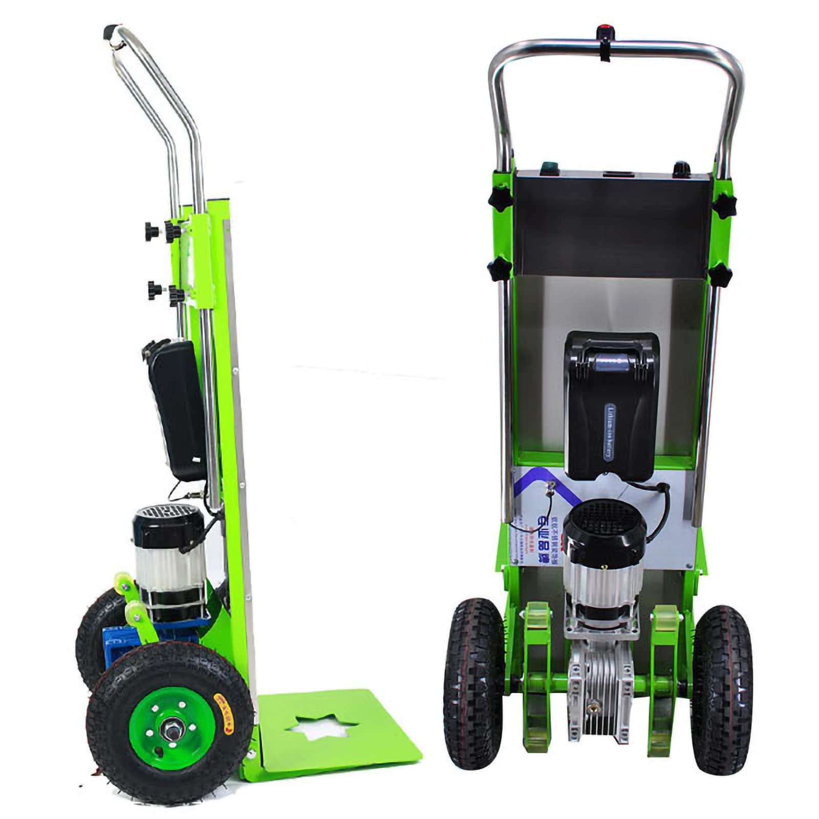 Salita Scale Elettrica, Carrello Scala Scala Carrello Portascale 48V 250kg, Montascale in Lega di Alluminio per Mobili in Movimento, Movimentazione Materiali E Ospedale