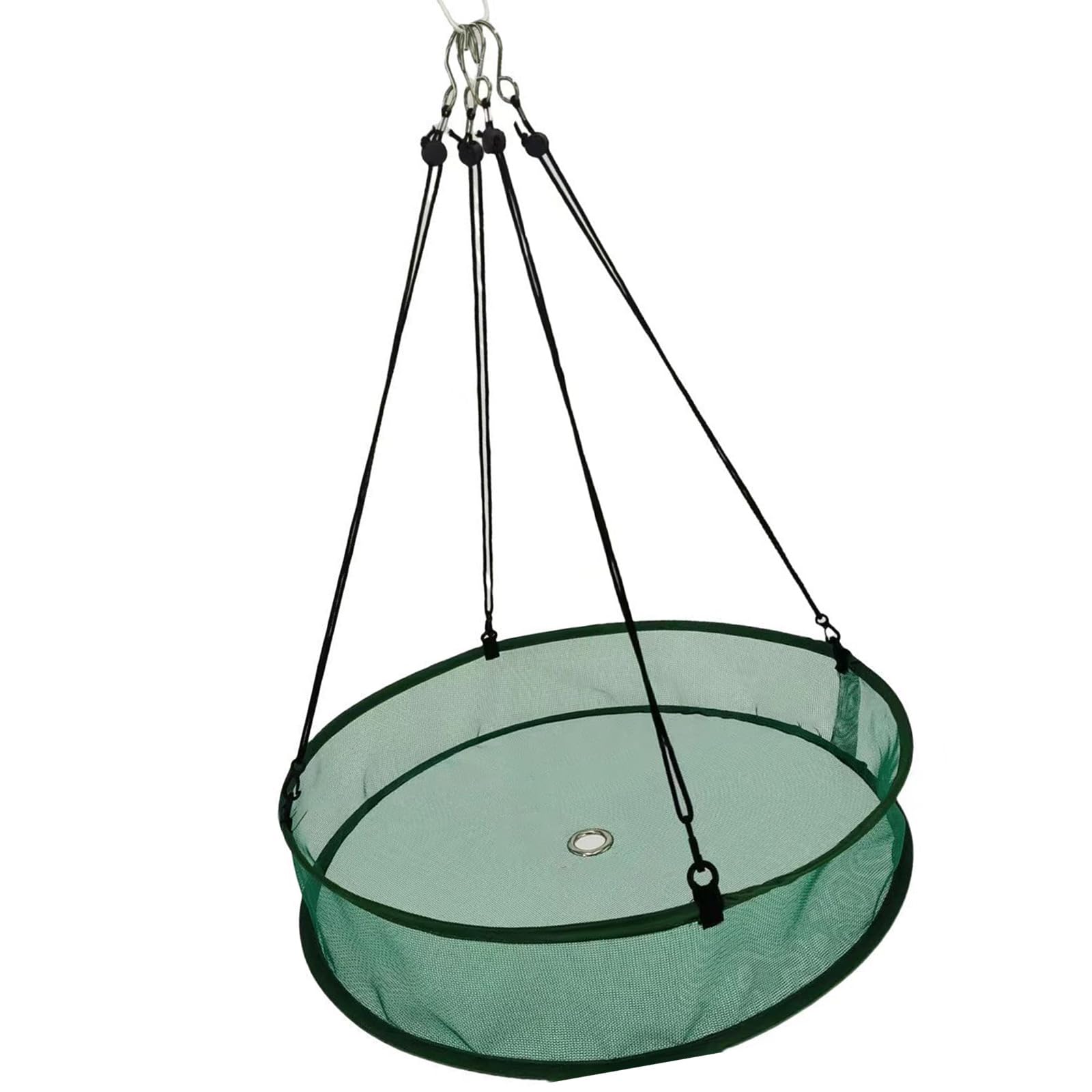 Tsophreniq Feeder Debris Net Catcher Hanging Tray, Fiberglass Construction & Low-Maintenance Design Garden Bird Feeder Tray