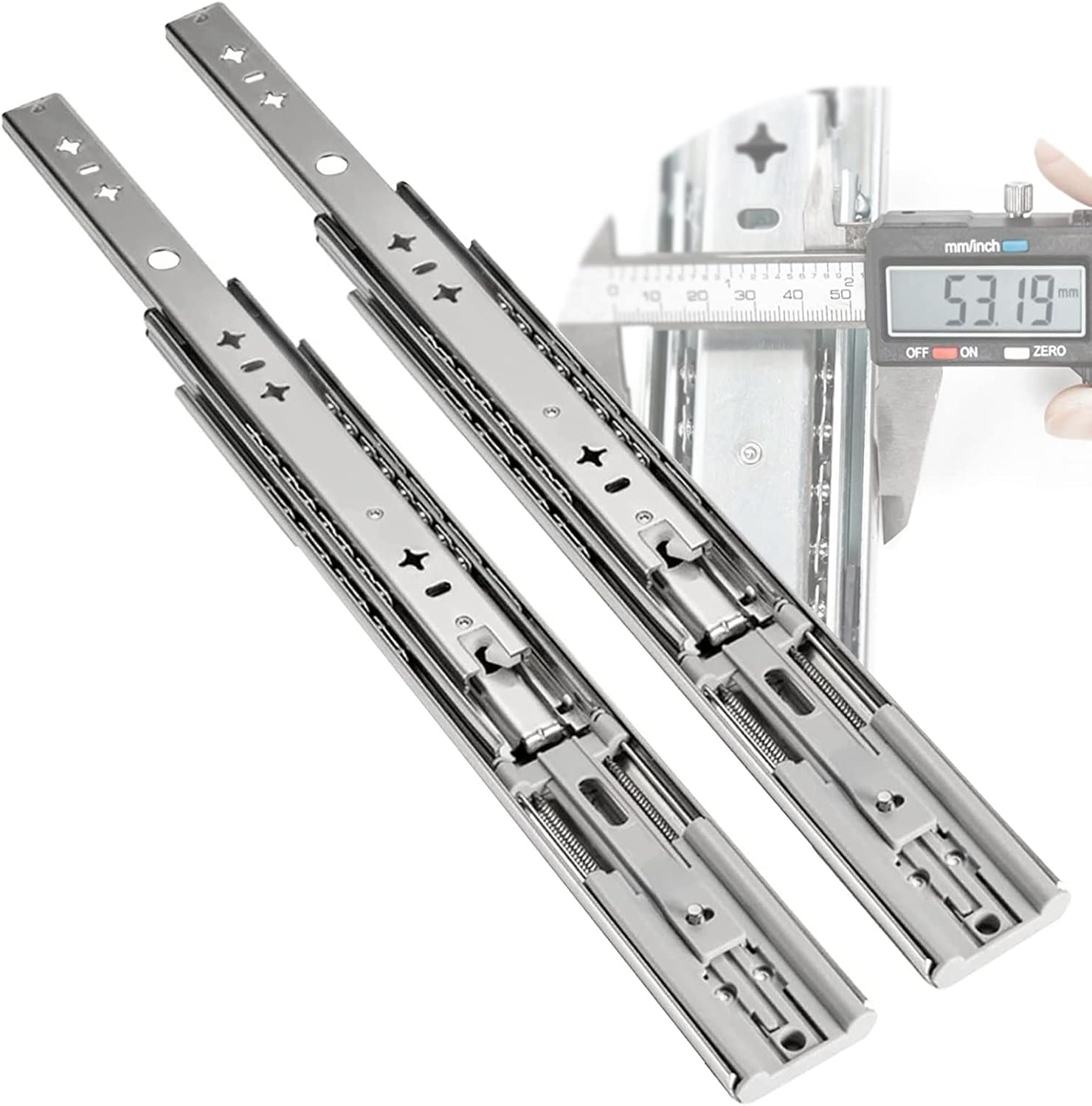 Full Extension Drawer Runners 350 500 800 Mm Soft Close Drawer