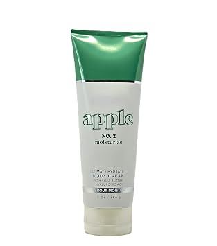 Bath and Body Ultimate Hydration Body Cream 24 Hr Moisture 8 Oz / 226 g, Apple