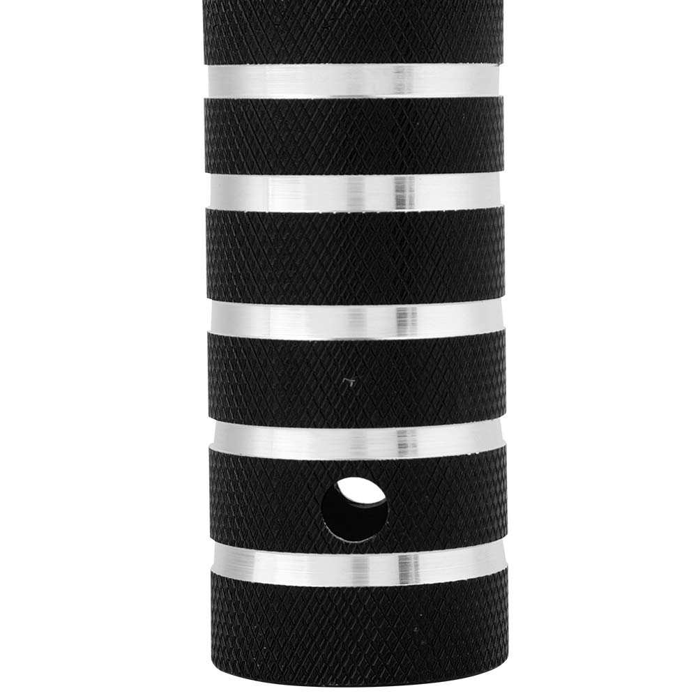 RIZGHWOY Quality Bike Foot Pencils, Light Bicycle Stunt Pegs for Most Bicycles, Easy to Install Bicycle Accessories (Black)