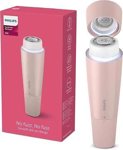 Bundle of Philips Lumea série 8000 Épilateur à lumière pulsée, alternative à l'épilation laser, technologie SenseIQ, tondeuse-stylo compact, BRI949/00 + Philips Series 5000 Épilateur visage, BRR454/00 - 5