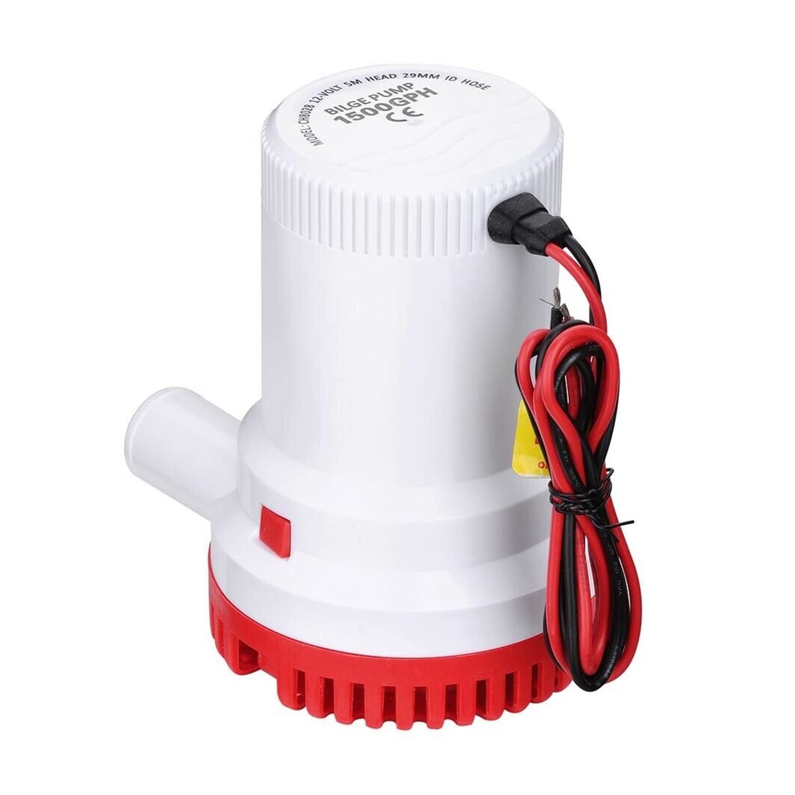 Mini Bomba pequeña 2000GPH 12V Bomba de achique Sumergible Barco Marino yate Agua océano mar