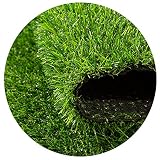 ● Césped artificial respetuoso con el medio ambiente: no tóxico, sin plomo, sin corte, sin riego, sin fertilizante.Sin pesticidas, seguro para mascotas y niños.
