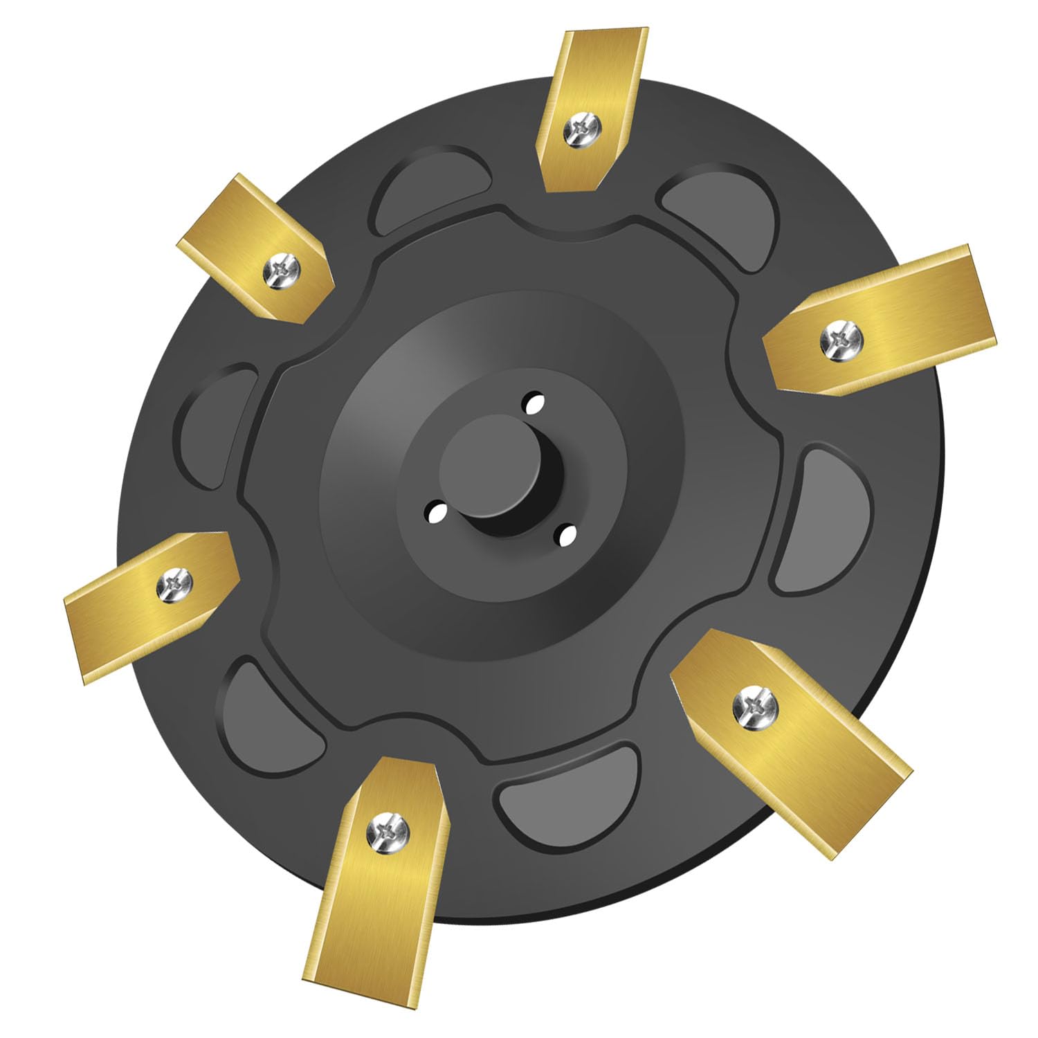 Disco Lama Per Robot Rasaerba Segway Navimow I Series – A 6 Lame, In Plastica Rinforzata Fibra Di Vetro, Compatibile I105E/i108E/i110n