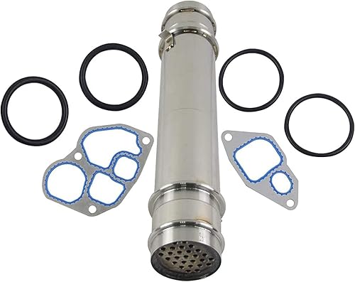 Enfriador de aceite de motor 904-225 con kit de junta y sello compatible con Ford E350 E450 E550 Excursion F250 F350 F450 F550 Super Duty 7.3L