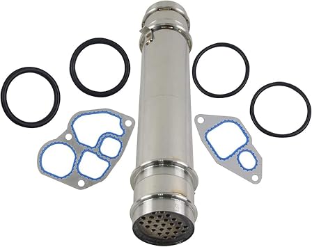 904-225 Engine Oil Cooler with Gasket and Seal Kit Compatible with 1994-2003 Ford E350 E450 E550 Excursion F250 F350 F450 F550 Super Duty 7.3L Powerstroke Diesel Part# 1C3Z6A642AA