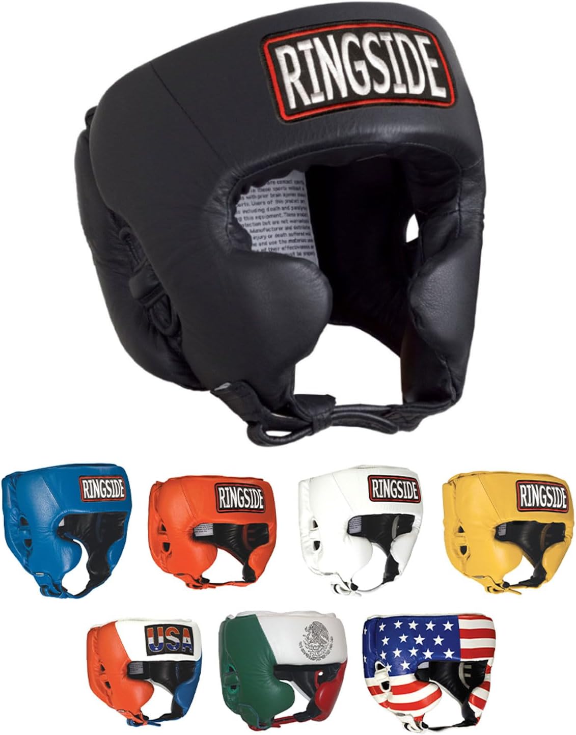 Ringside Competition-Like Boxing Headgear with Cheeks