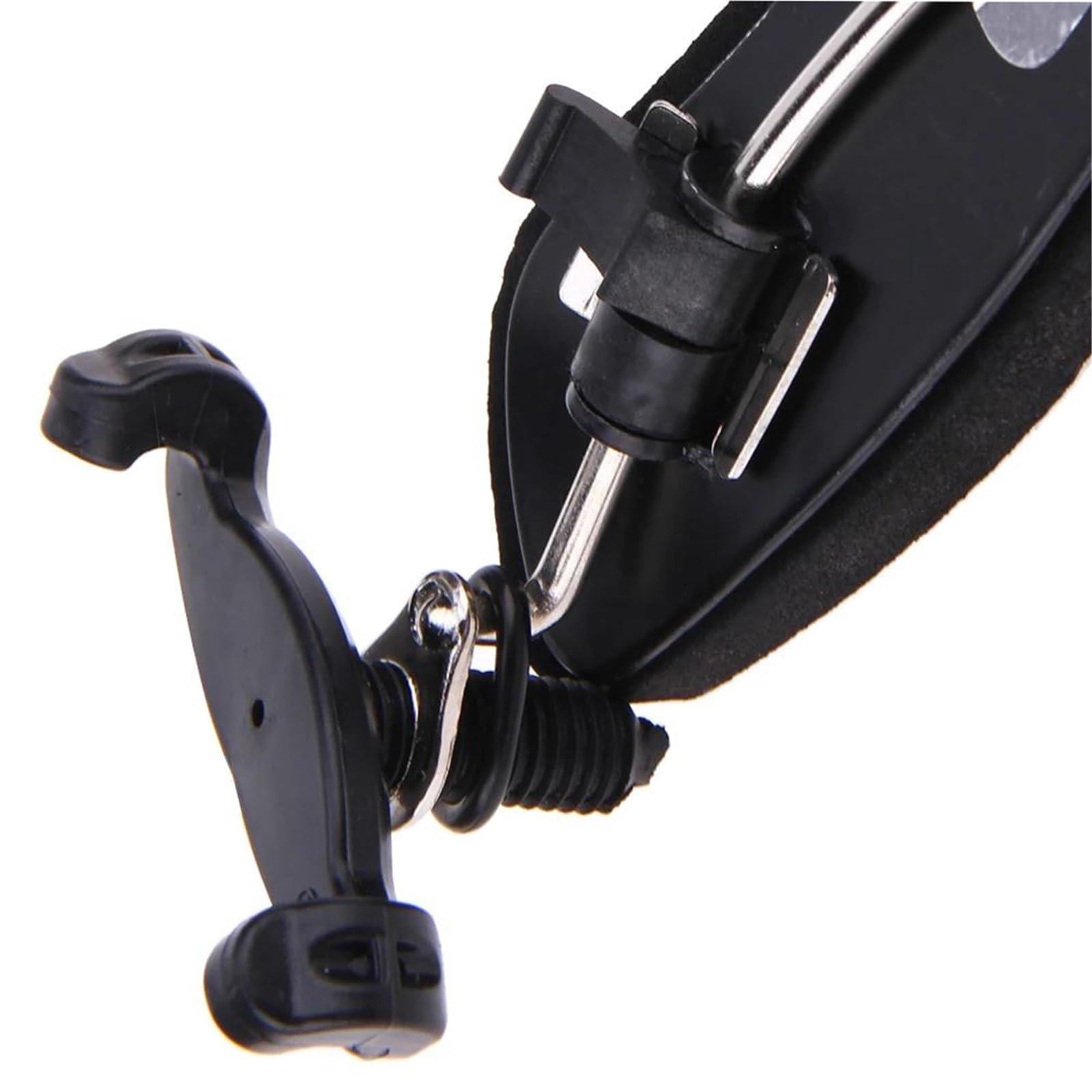 Reposapiés universal para violín Almohadillas de esponja para amortiguar violín soporte ajustable repuesto profesional para instrumentos de cuerda de 3/4 y 4/4