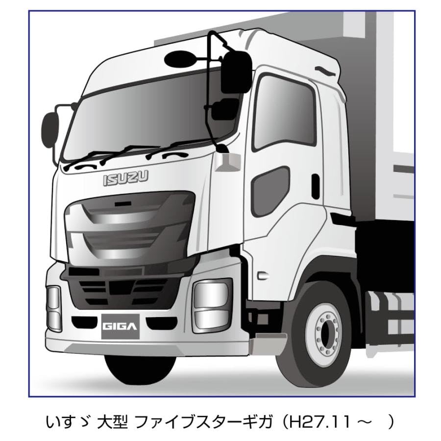 Amazon | トラック用 エアロ ワイパーセット (ワイパーアーム&ブレード