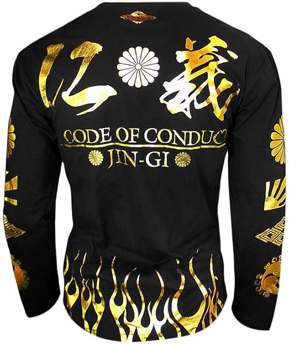 舞台巌流島　Tシャツ(ブラック×ゴールド×ホワイト)　Mサイズ Amazon | [BLOOD MONEY TOKYO] [ブラッドマネートーキョー