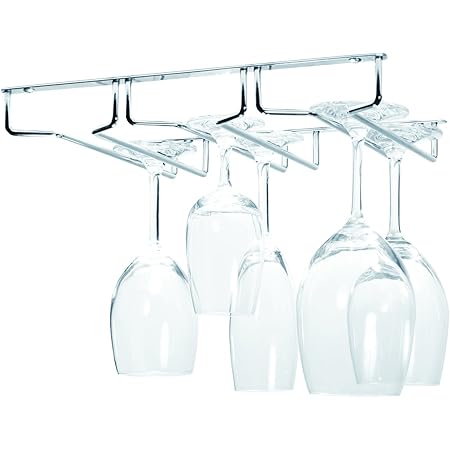 Oenophilia Estante para debajo del gabinete, para copas de vino, para