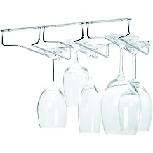 Under Cabinet Stemware Rack   Chrome