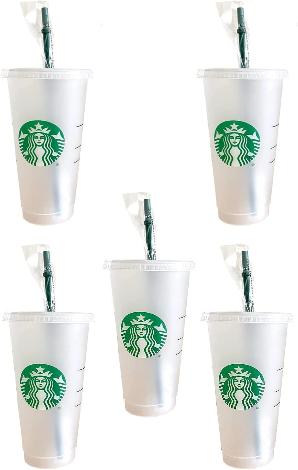 Starbucks Grande Insulated Travel Tumbler 16 OZ Double Wall Acrylic 2 Pack Set