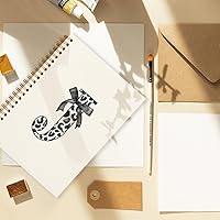 Vista 129 de Bnwepo Initial Leopard Letter T Notebook Journal, Preppy Bow Monogrammed Monogram Gifts for Women, Monogram Notebook Journal, Personalized Notebook