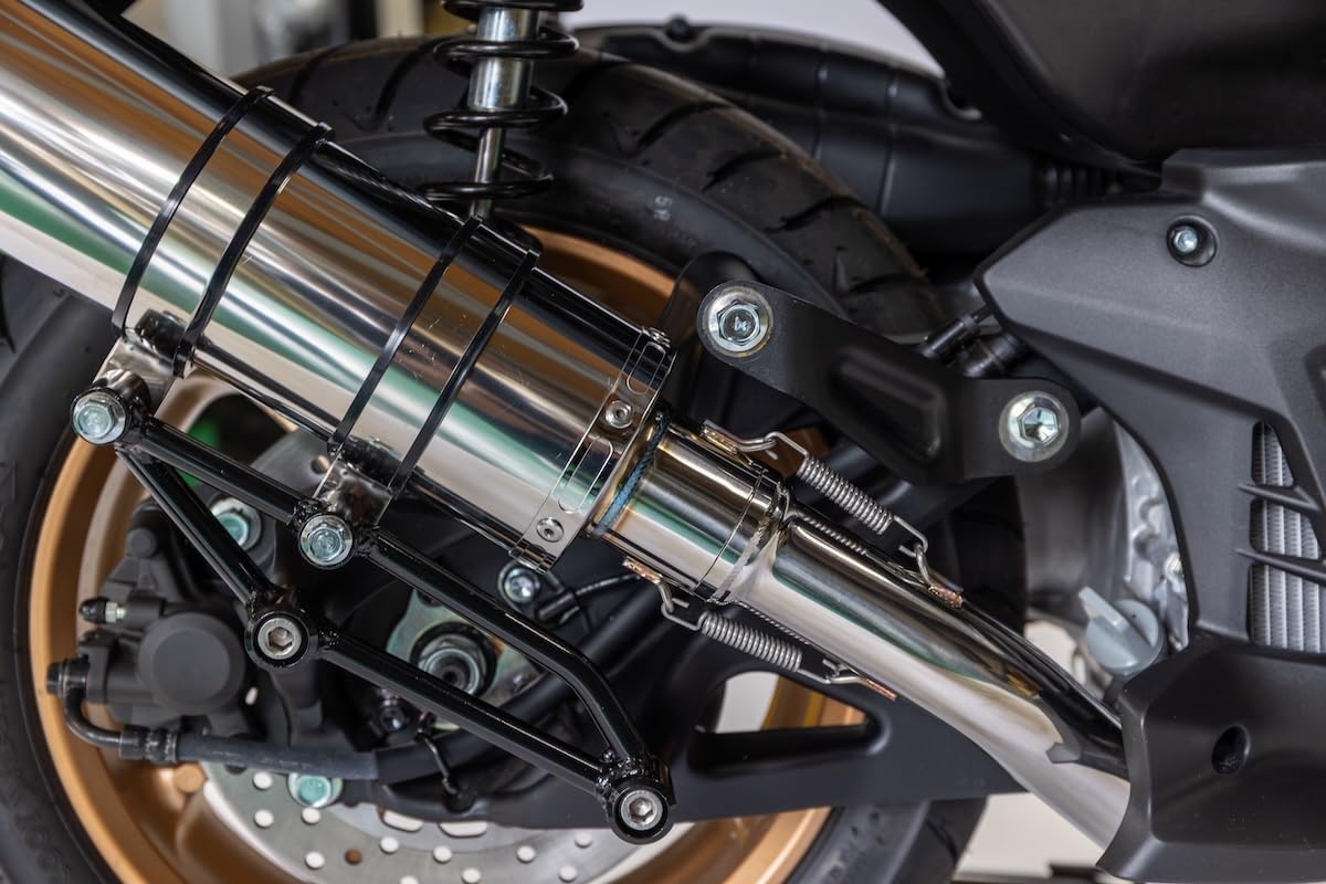 Amazon | 【Amazon限定セール】[国内生産] HMS製 バイク マフラー