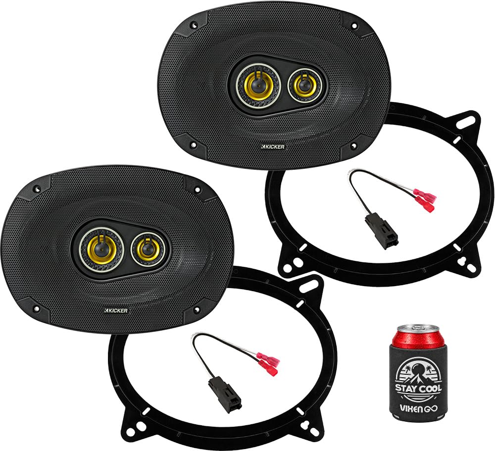 Amazon.com: KICKER Front Door 6x9 Speakers Kit for Toyota Camry