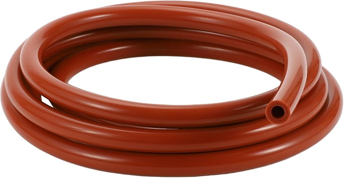 1 Pcs Silicone Vacuum Tubing Hose High Temperature 10Ft 5/16" 8mm ID 3.5mm Thickness Automotive Vacuum Line 130PSI Max Pressure Red