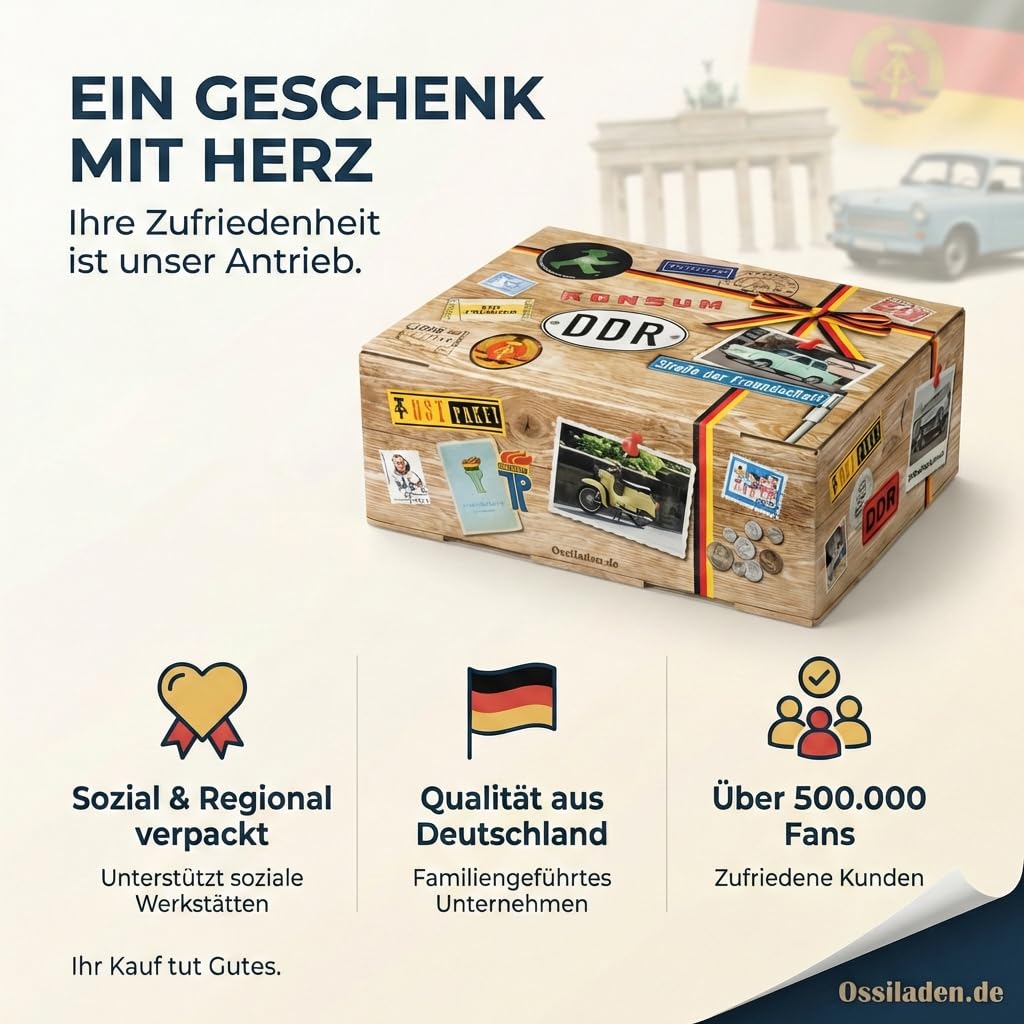 DDR Spezialitäten Box mit 12 Ostprodukten und Kochbuch – Vorschau 3