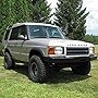 Heavy-Duty Front Steel Bumper DA5645 DPB104620 with Winch Mount for Land Rover Discovery 2 (1999-2004)