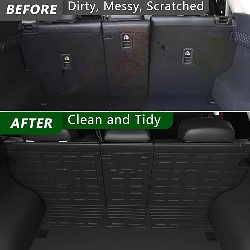 Miniatura 3 de Alfombrilla de respaldo compatible con Mazda CX-5 2017-2024 Cargo Liners TPE Protector de asiento trasero de repuesto para accesorios Mazda CX-5